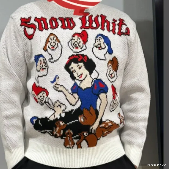 Sweater SWEATER 24FW SNOW White WHITE Snow 1010